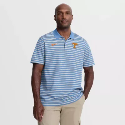NCAA Tennessee Volunteers Striped Dri-FIT Polo by Nike