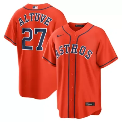 MLB Jose Altuve Houston Astros Alternate Replica Jersey by Nike