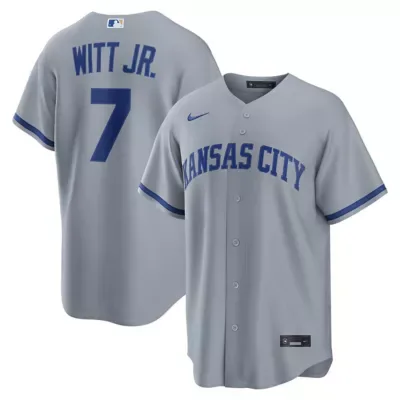 MLB Bobby Witt Jr. Kansas City Royals Road Replica Jersey by Nike