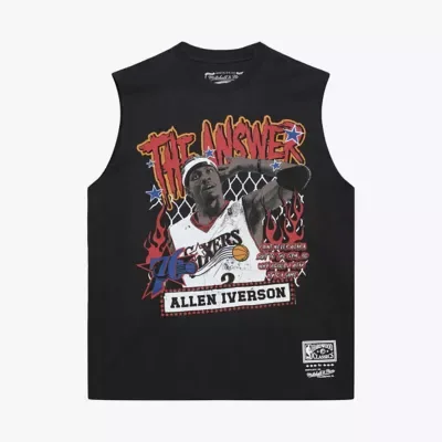 NBA Allen Iverson Philadelphia 76ers Best in Class Tank Top by Mitchell & Ness