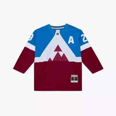 NHL Nathan MacKinnon Colorado Avalanche 2020 Power Play Jersey by Mitchell & Ness