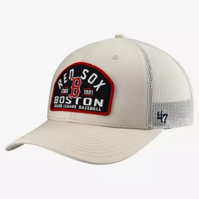 Boston Red Sox MLB Boston Sox Leland Adjustable Trucker Hat by 47