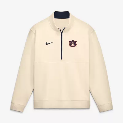NCAA Auburn Tigers Primetime Club Fleece Half-Zip Pullover by Nike