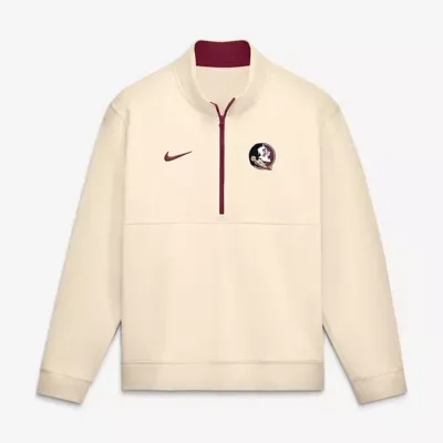NCAA Nike Florida State Seminoles Primetime Club Fleece Half-Zip Pullover