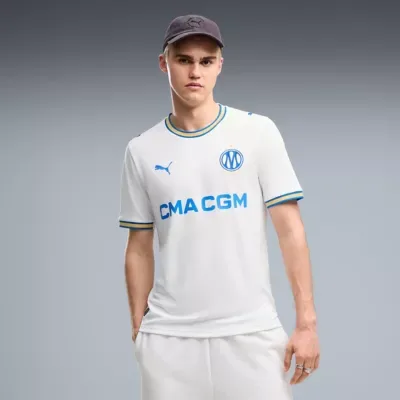 Ligue 1 Olympique Marseille 2026/27 Home Replica Jersey by PUMA