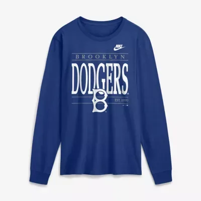 Cooperstown Teams Brooklyn Dodgers Cooperstown Graphic Long Sleeve T-Shirt by Nike