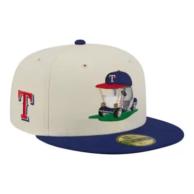 MLB Texas Rangers Bullpen Cart 59FIFTY Fitted Hat by New Era