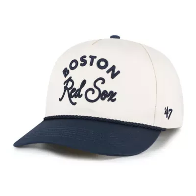MLB Boston Red Sox Rope Script Hitch Adjustable Hat by 47