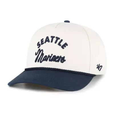 MLB Seattle Mariners Rope Script Hitch Adjustable Hat by 47