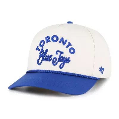 MLB Toronto Blue Jays Rope Script Hitch Adjustable Hat by 47