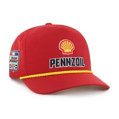 Nascar Joey Logano Sponsor Logo Side Patch Brrr Hitch Rope Adjustable Hat by 47