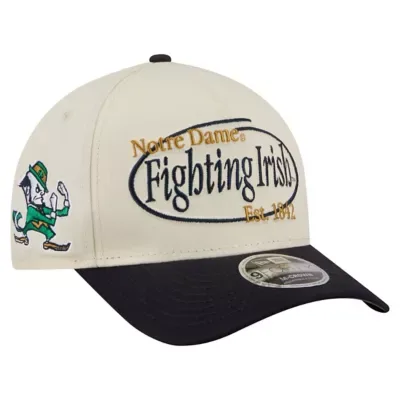 NCAA Notre Dame Fighting Irish Prepster 9FORTY M-Crown Adjustable Hat by New Era