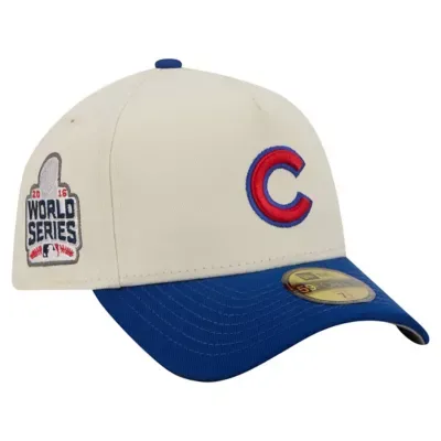 MLB Chicago Cubs Chrome A-Frame 59FIFTY Fitted Hat by New Era