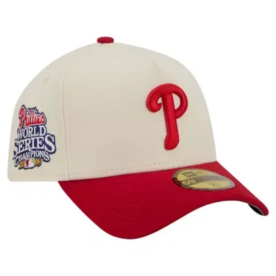 MLB Philadelphia Phillies Chrome A-Frame 59FIFTY Fitted Hat by New Era