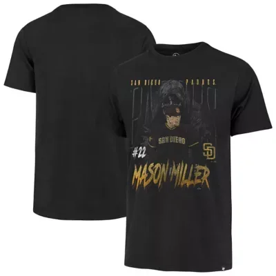 MLB Mason Miller San Diego Padres the Reaper Player Graphic T-Shirt by 47