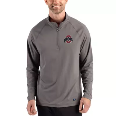 NCAA Ohio State Buckeyes Prospect Recycled Featherlight Stretch Quarter-Zip Top