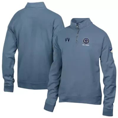 MLS Philadelphia Union Logo Fleece Quarter-Zip Jacket by Gear for Sports