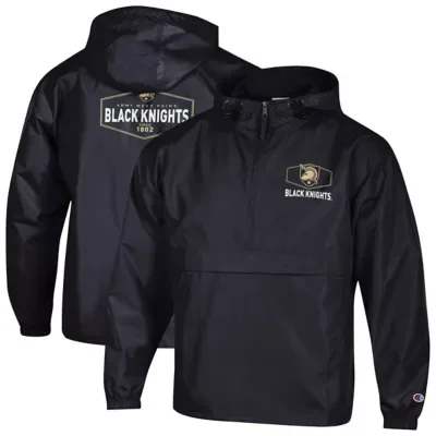 NCAA Army Black Knights Delay Packable Half-Zip Jacket by Champion