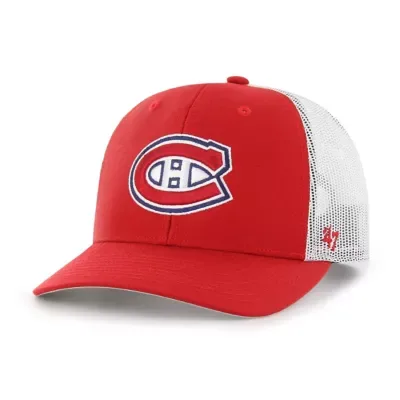 NHL Montreal Canadiens Logo Trucker Adjustable Hat