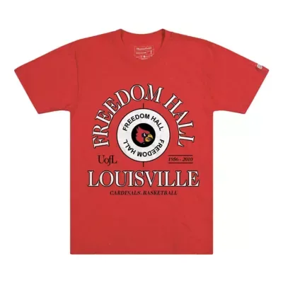 NCAA Louisville Cardinals Basketball Vintage T-Shirt by Homefield