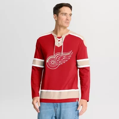 NHL Detroit Wings Vintage Top Shelf Long Sleeve Shirt by Fanatics