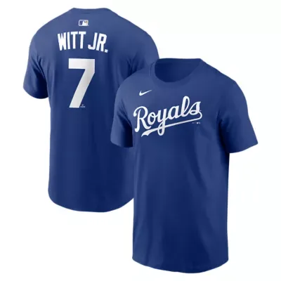 MLB Bobby Witt Jr. Kansas City Royals Name & Number T-Shirt by Nike