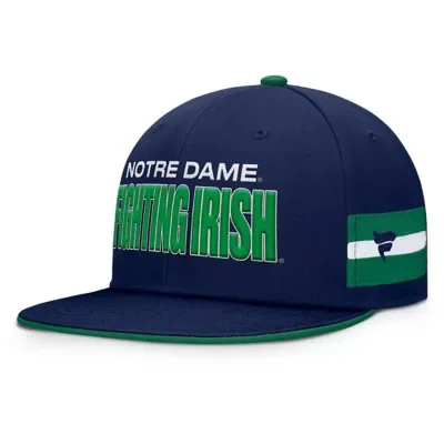 NCAA Notre Dame Fighting Irish Pick Off Fitted Hat by Fanatics