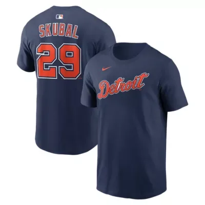 MLB Tarik Skubal Detroit Tigers Name & Number T-Shirt by Nike
