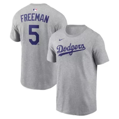 MLB Freddie Freeman Los Angeles Dodgers Name & Number T-Shirt by Nike