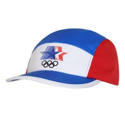 IOC Los Angeles 1984 Summer Olympics Colorblock Panel Adjustable Hat by Outerstuff