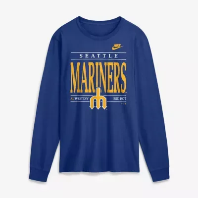 MLB Seattle Mariners Cooperstown Graphic Long Sleeve T-Shirt by Nike
