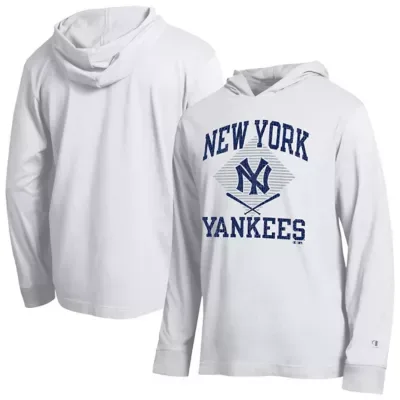 MLB New York Yankees Cooperstown Hooded Long-Sleeve T-Shirt by Champion