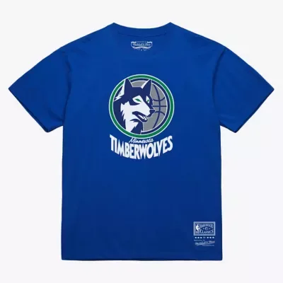 NBA Minnesota Timberwolves Hardwood Classics Arch T-Shirt by Mitchell & Ness