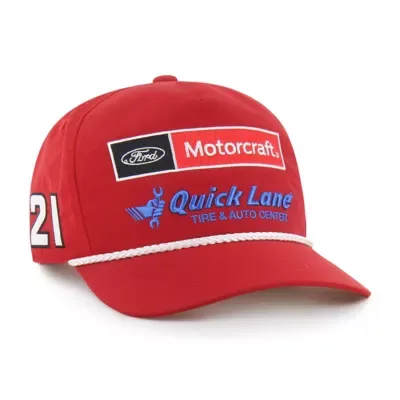 Nascar Josh Berry Sponsor Logo Side Patch Brrr Hitch Rope Adjustable Hat by 47