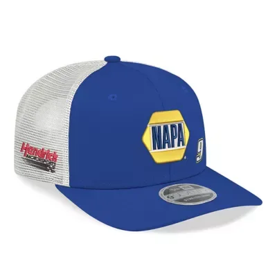 Nascar Chase Elliott 2026 NAPA 9SEVENTY Adjustable Trucker Hat by New Era
