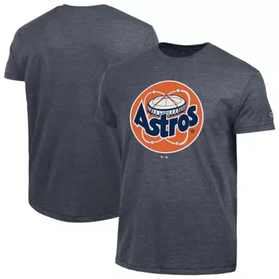 MLB Houston Astros Cooperstown Logo Tri-Blend T-Shirt by Champion