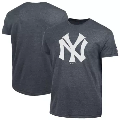 MLB New York Yankees Cooperstown Logo Tri-Blend T-Shirt by Champion