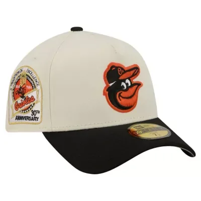 MLB Baltimore Orioles Chrome A-Frame 59FORTY Fitted Hat by New Era