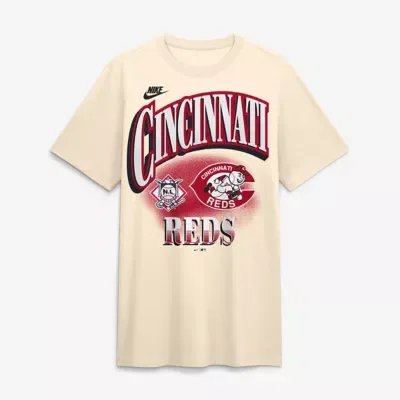 MLB Cincinnati Reds Vintage Tri-Blend T-Shirt by Nike