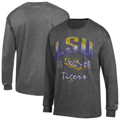 NCAA LSU Tigers Bold Long-Sleeve T-Shirt by Champion