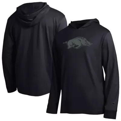 NCAA Arkansas Razorbacks Tonal All-Star Long Sleeve Hooded T-Shirt by Champion