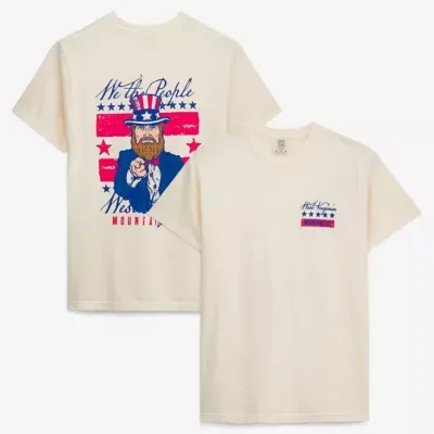 NCAA West Virginia Mountaineers Uncle Sam Mascot T-Shirt by Image One
