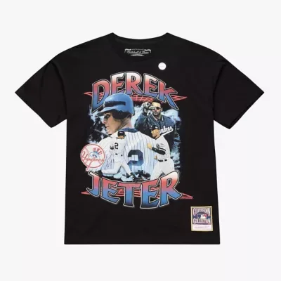 MLB Derek Jeter New York Yankees Legendary Collage Player T-Shirt by Mitchell & Ness