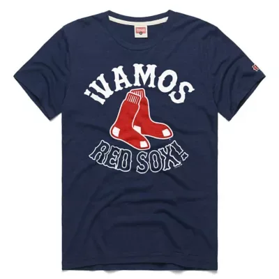 Boston Red Sox MLB Boston Sox Vamos Tri-Blend T-Shirt by Homage
