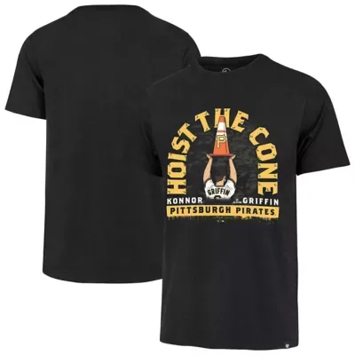 MLB Konnor Griffin Pittsburgh Pirates Hoist the Cone Player Graphic T-Shirt by 47