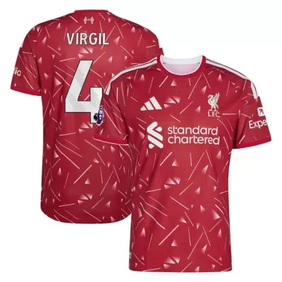 International Clubs Virgil Van Dijk Liverpool 2026/27 Home On-Field Authentic Jersey by adidas