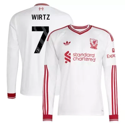 International Clubs Florian Wirtz Liverpool 2026/27 Away Replica Long Sleeve Jersey by adidas