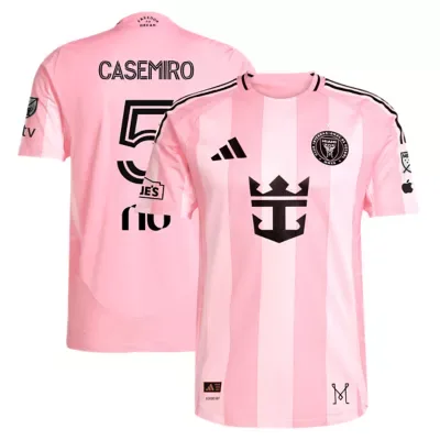 MLS Casemiro Light Inter Miami CF 2025 Euphoria On-Field Authentic Jersey by adidas