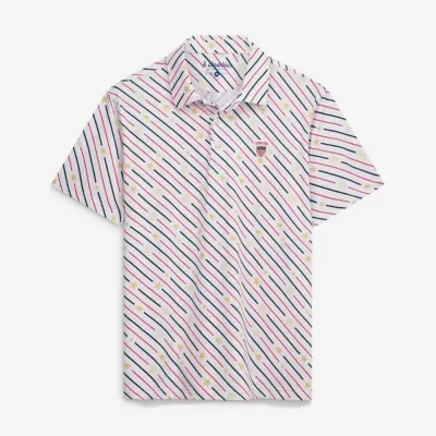 Olympics Chubbies Team USA the Life, Liberty, & Candles Performance Polo by Chubbies