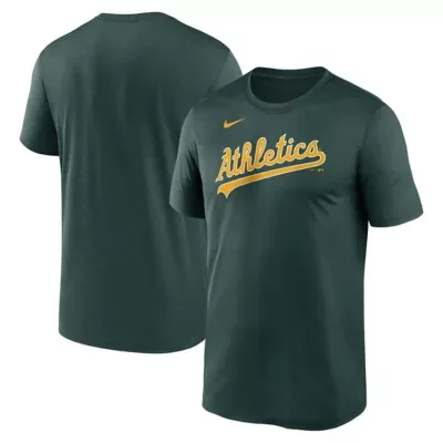 Oakland Athletics MLB Athletics Legend Fuse Wordmark T-Shirt by Nike